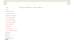 Desktop Screenshot of losingsatyajit.com